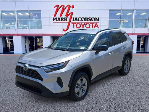 Silver Sky Metallic 2024 Toyota RAV4 Hybrid LE