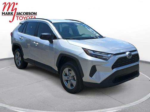 Silver Sky Metallic 2024 Toyota RAV4 Hybrid LE