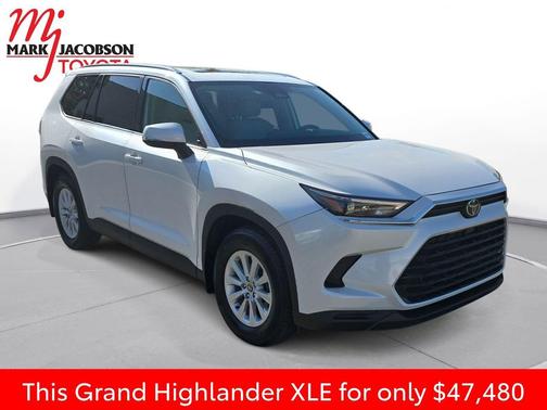 Wind Chill Pearl 2025 Toyota Grand Highlander XLE