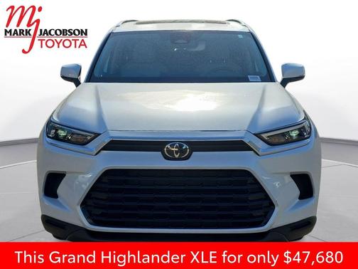 Wind Chill Pearl 2025 Toyota Grand Highlander XLE