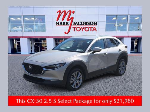 Platinum Quartz Metallic 2023 Mazda CX-30 2.5 S Select Package