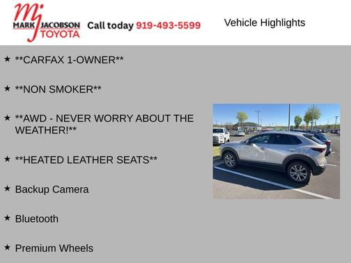 Platinum Quartz Metallic 2023 Mazda CX-30 2.5 S Select Package