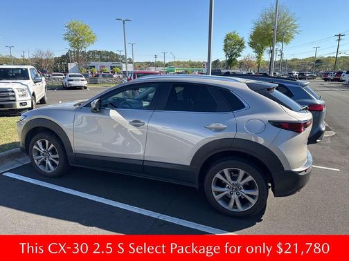 Platinum Quartz Metallic 2023 Mazda CX-30 2.5 S Select Package