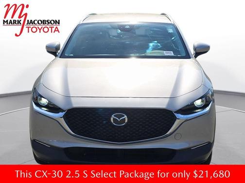 Platinum Quartz Metallic 2023 Mazda CX-30 2.5 S Select Package