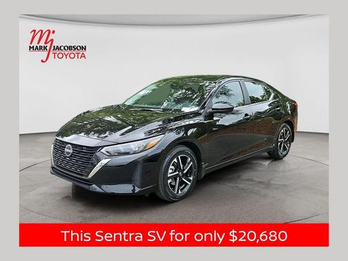 Super Black 2025 Nissan Sentra SV