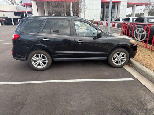 Phantom Black Metallic 2010 Hyundai SANTA FE Limited