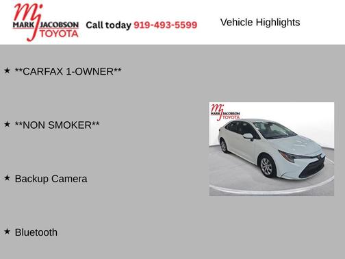 2025 Toyota Corolla LE