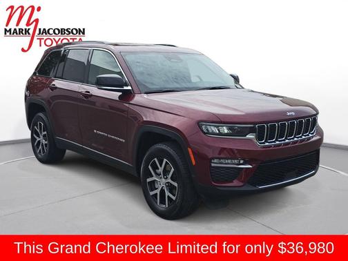 Velvet Red Pearlcoat 2025 Jeep Grand Cherokee Limited