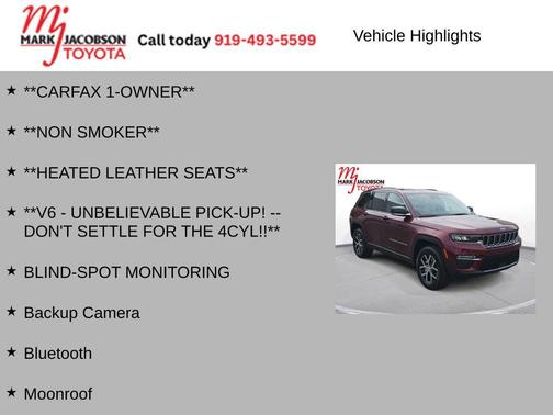 Velvet Red Pearlcoat 2025 Jeep Grand Cherokee Limited