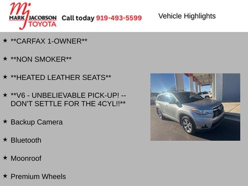 2015 Toyota Highlander XLE
