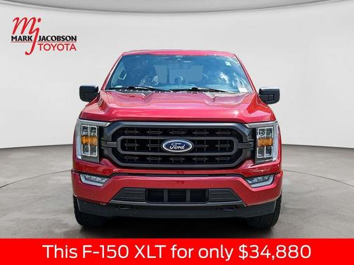 Rapid Red Metallic Tinted Clearcoat 2021 Ford F-150 XLT