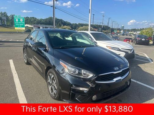 Aurora Black 2020 Kia Forte LXS
