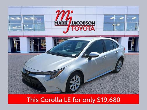 Classic Silver Metallic 2024 Toyota Corolla LE