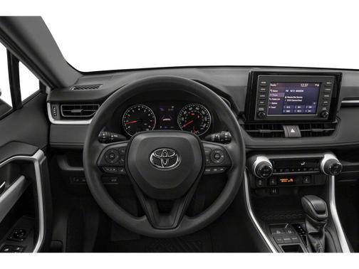 Super White 2021 Toyota RAV4 XLE