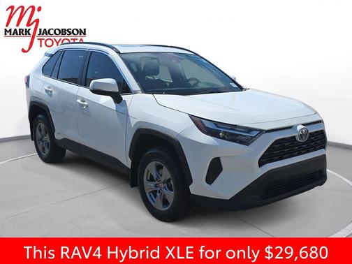 Ice Cap 2024 Toyota RAV4 Hybrid XLE