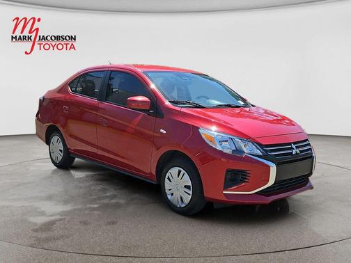 Infrared Metallic 2024 Mitsubishi Mirage G4 ES