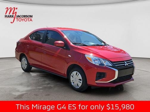 Infrared Metallic 2024 Mitsubishi Mirage G4 ES
