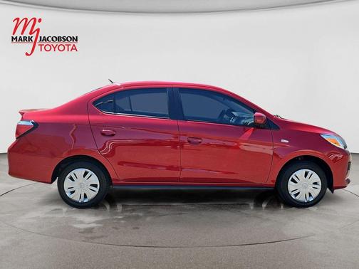 Infrared Metallic 2024 Mitsubishi Mirage G4 ES