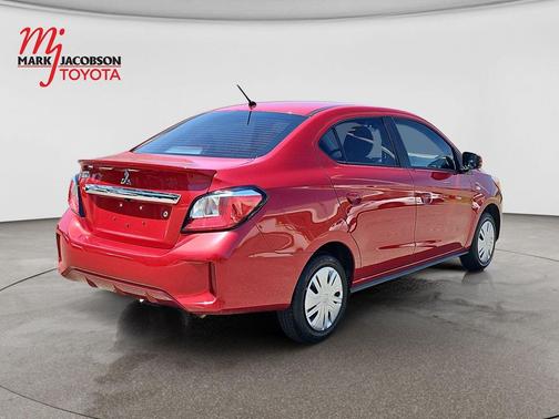 Infrared Metallic 2024 Mitsubishi Mirage G4 ES