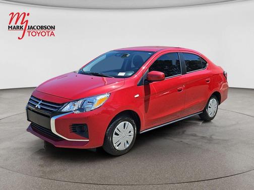 Infrared Metallic 2024 Mitsubishi Mirage G4 ES