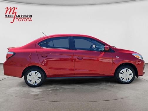 Infrared Metallic 2024 Mitsubishi Mirage G4 ES