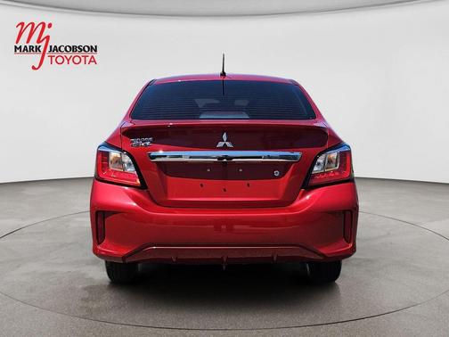 Infrared Metallic 2024 Mitsubishi Mirage G4 ES