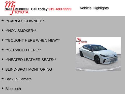 2025 Toyota Camry XSE