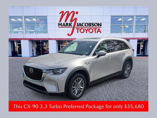 Platinum Quartz 2025 Mazda CX-90 3.3 Turbo Preferred