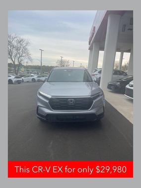 Lunar Silver Metallic 2023 Honda CR-V EX