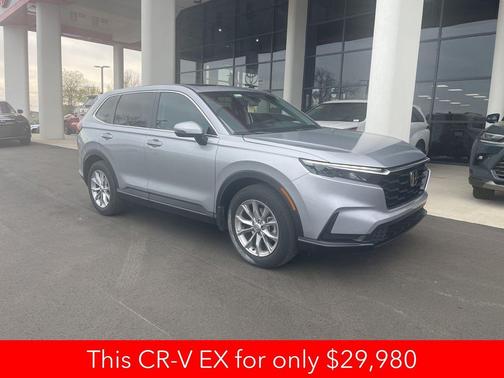 Lunar Silver Metallic 2023 Honda CR-V EX