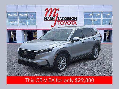 Lunar Silver Metallic 2023 Honda CR-V EX