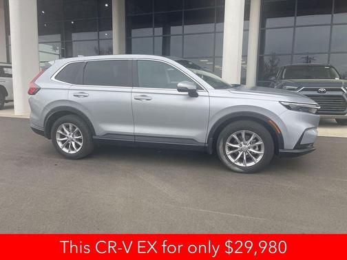 Lunar Silver Metallic 2023 Honda CR-V EX
