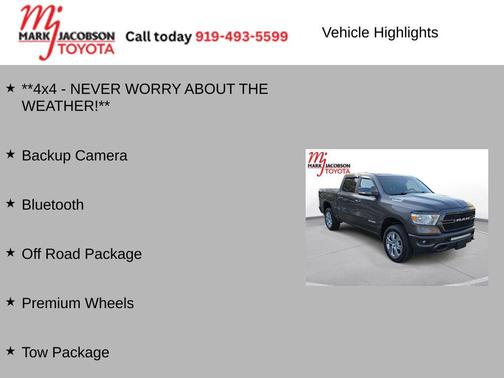 Granite Crystal Metallic Clearcoat 2020 RAM 1500 Big Horn/Lone Star