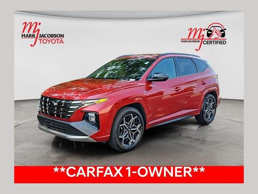 Red Crimson 2022 Hyundai TUCSON N Line
