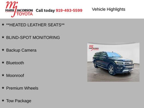 Agate Black Metallic 2022 Ford Expedition Max Limited