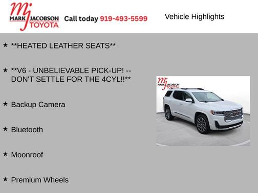 2021 GMC Acadia Denali