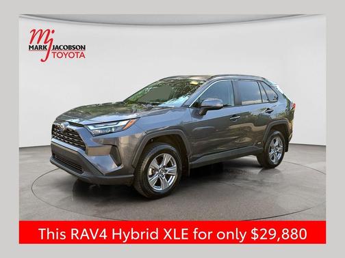 Magnetic Gray Metallic 2022 Toyota RAV4 Hybrid XLE