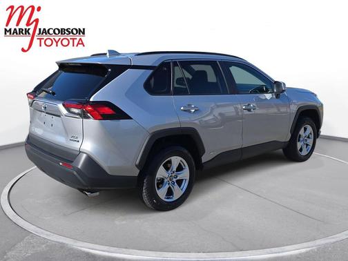 Silver Sky Metallic 2020 Toyota RAV4 Hybrid XLE