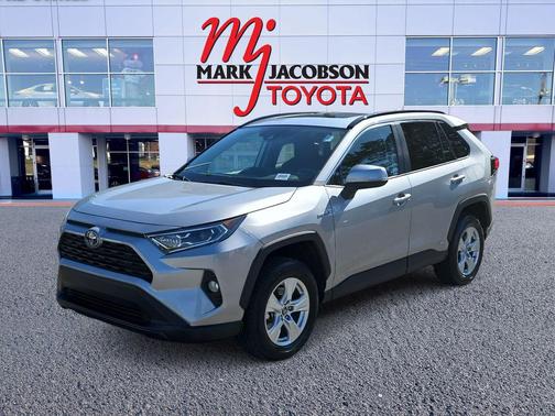 Silver Sky Metallic 2020 Toyota RAV4 Hybrid XLE