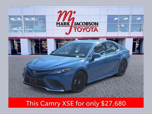 Cavalry Blue 2024 Toyota Camry XSE