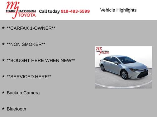 2023 Toyota Corolla LE