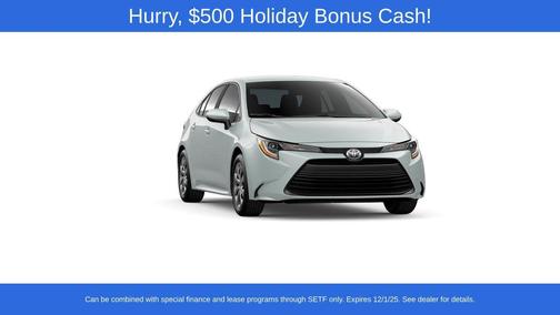 2026 Toyota Corolla LE