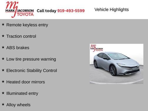 2023 Toyota Prius XLE