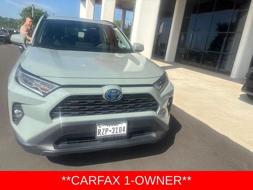 Lunar Rock 2020 Toyota RAV4 Hybrid XLE