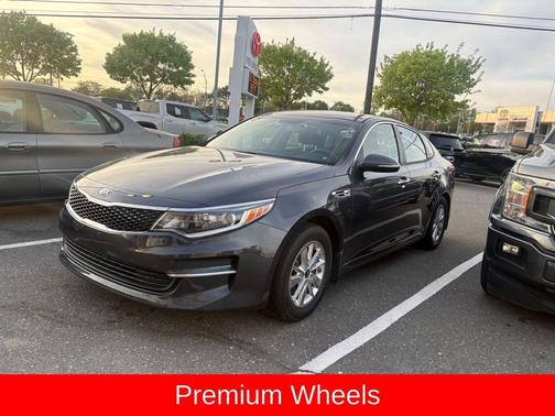 Gray 2016 Kia Optima LX