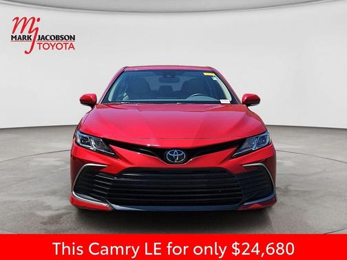 Supersonic Red 2023 Toyota Camry LE