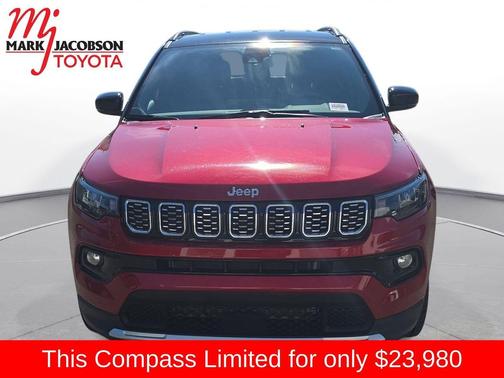 Red Hot Pearlcoat 2025 Jeep Compass Limited