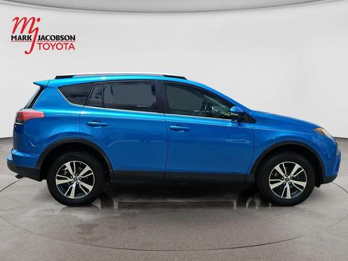 Electric Storm Blue 2017 Toyota RAV4 XLE