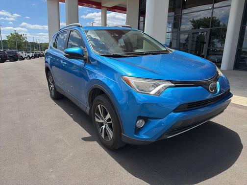 Electric Storm Blue 2017 Toyota RAV4 XLE