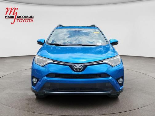 Electric Storm Blue 2017 Toyota RAV4 XLE